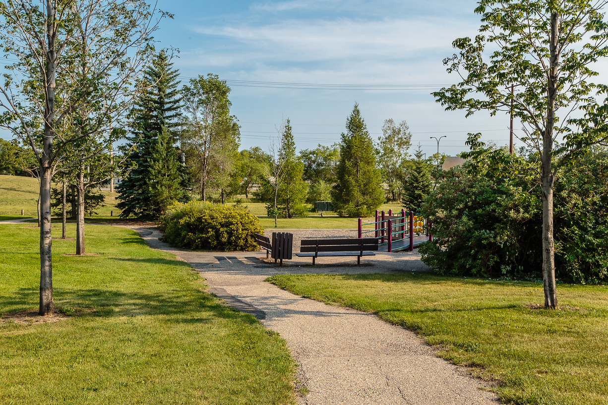 Senator J. Gladstone Park is located in the Westview neighborhood of Saskatoon.